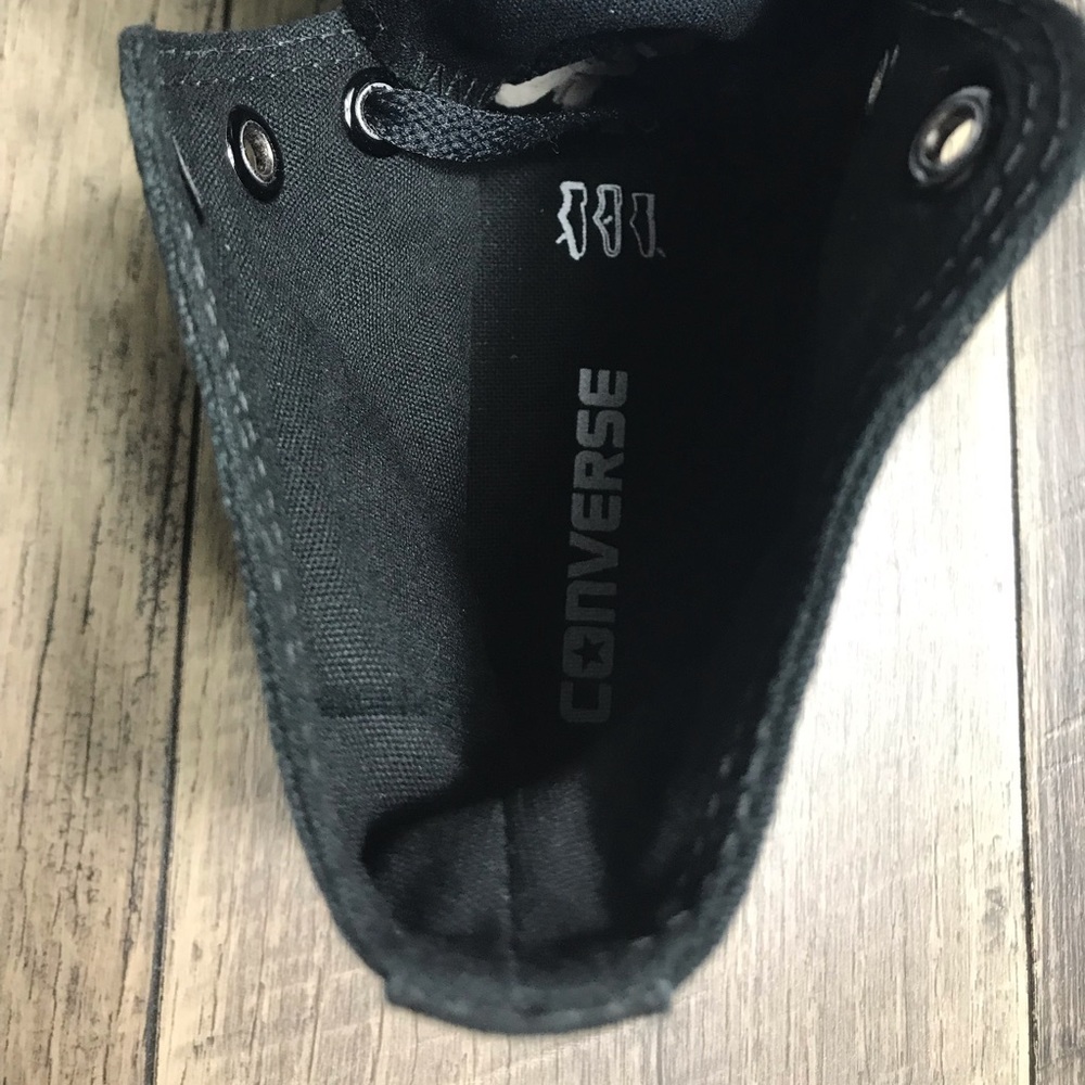 NWT Converse AdFabric Ctas HI Black Black AUTHEN - Picture 5 of 6